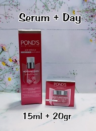 Paket Lengkap Komplit Ponds Age Miracle Day Cream 20gr + Night + Serum + Facial Foam + Serum + Toner