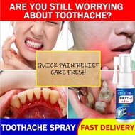 【3 Seconds Pain Relief】Toothache Oral Spray toothache pain relief spray Toothache Insect Repellent Spray Relief Gum Swelling Pain Gum Bleeding drop bad breath treatment oral care Toothache Pain Reliever for adults &amp; kids Periodontitis Tooth Decay Pains Pr