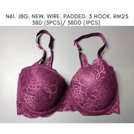 N61. JBG LACE BRA 38D