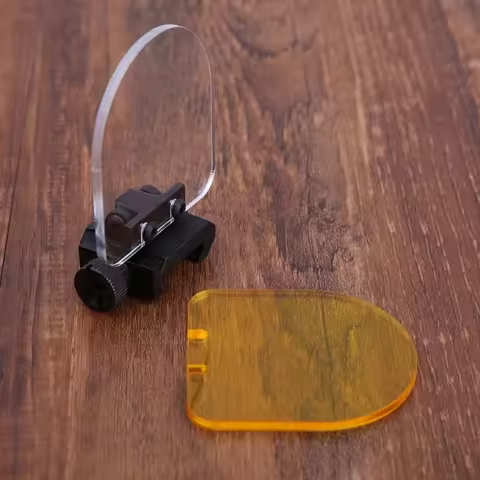 Outdoor Tactically Foldable Lens Screen Protector Scope Redness Dots Sight Cover Goggles Protector E