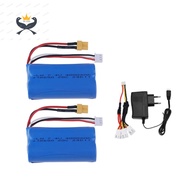 Brand new High Quality 7.4V 4000mAh Li-ion battery and USB charger for HUINA 1580 1583 580 550 582 1