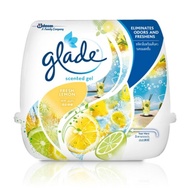 Glade Scented Gel Fresh Lemon 180g Glade Air Freshener Glade Scented Gel