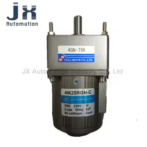 Taili Micro Gear Motor 4IK25RGN-C 4GN75K 25W 220V AC Speed Motor