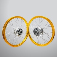 【COD】ชุดล้อโล วงล้อINFINITY 140x14 185x12 (2วง) +ดุมเงา(หน้า-หลัง-ดุมเสตอร์) MSX-125 MSX-SF DEMON-12