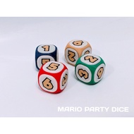 Mario Dice Set - Mario Party Dice Set
