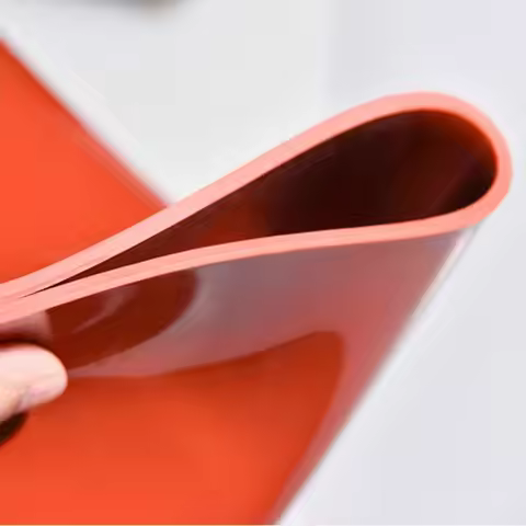 Silicone Rubber Sheet Red Black Translucent Plate Mat High Temperature Resistance 1mm 2mm 3mm 4mm 5m