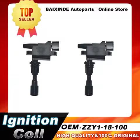 1/2 PCS ZZY1-18-100 ZL01-18-100A Ignition Coil For Ford Laser & Mazda 323 Astina BJ 1.6L 98-03 Acces