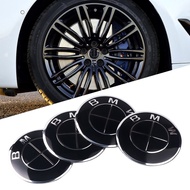 Car Styling 4 Pieces BMW Logo 56mm Wheel Sticker Tire Hub Cap Badge Emblem Parts for BMW E36 E46 E90