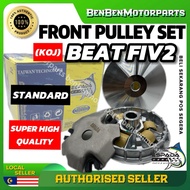 BEAT FI V2 （K0J） FRONT PULLEY SET WITH ROLLER SHAFT FAN DRIVE MOVABLE DRIVE SET  ESPADA