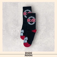 AC/DC BLACK LONG SOCKS BAND SOCKS