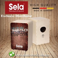 Sela SE 076 CaSela Cajon Vintage Red Professional Cajon Snare Cajon (SE076)