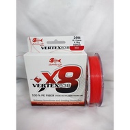 LINE, STRIKE 2 VERTEX X8 300M (RED)