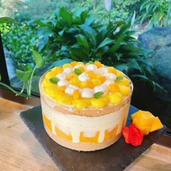 可宅配 檸夏芒花 芒果蛋糕 鑠甜點 甜點 生日蛋糕 芒果甜點 蛋糕