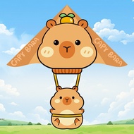 Tyk Cassette Belt You Fly Kite with Line Wheel Set Flying Square Cartoon Breeze Easy Flying Children