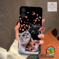 Samsung A07 4G 2025 Case - Rajacase - Samsung A07 4G casing - Cats case Motif - Mobile phone protect