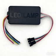 กล่องคุมไฟ RGB 210 โหมด แปลงไฟ 12V เป็น 5V สำหรับมอเตอร์ไซค์และรถยนต์ รองรับ Forza PCX ควบคุมผ่านแอพ