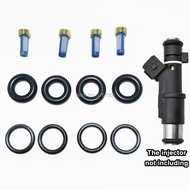 wholesale 4sets Fuel injector repair kits for Peugeot 206 307 406 407 607 806 807 Expert 2.0/16V 198