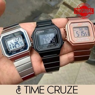 [Time Cruze] Casio B650 Adjustable Stainless Steel Strap Men Women Digital Watch B650WB-1B B650WC-5A