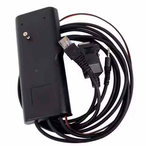 Three in One Programming Cable for Two Way Radio Compatible with Motorola GP88 GM300 Data Programmin