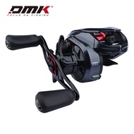 New Metal Version DMK Cheetah Air 7.6:1 DC Fishing Reels Carbon Fibre 135g Electronic Brake MIIEC 3-