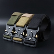 [Tactical Belt] Men's Belt 4.3cm Real Nylon New Style Cobra Buckle Outdoor Tactical