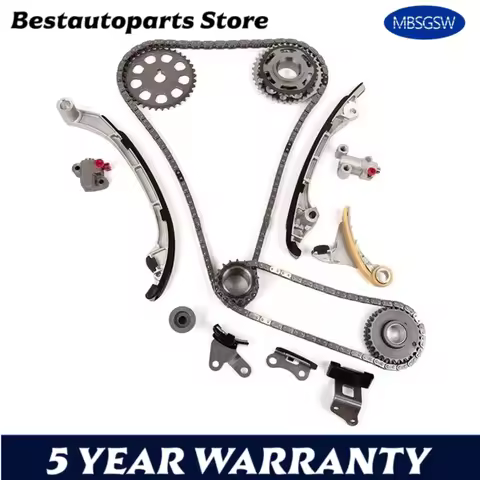 Engine Part Timing Chain Kit Fit 2.7 L 2TR-FE DOHC GAS L4 For 05-16 Toyota Tacoma Coaster Hiace Prad