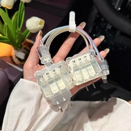 Clear Bottle ி Strap Set Cartoon Charger Case USB Cable Protector 20w 18w 35W