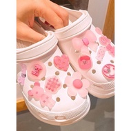crocs charm jibbitz crocs crocs jibbitz set DIY Hole Shoes Shoe Buckle Cartoon Soft Silicone LED Fla