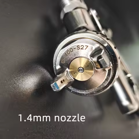 ANEST IWATA W-400-S27 Professional Gravity Feed Air Spray Gun 1.4mm Nozzle, High Atomization for Aut