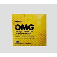 OMG Omega-3 Fish Oil Coenzyme Q10 (2 X 90 Softgels)