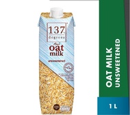 ✌137 degrees Oat Milk Unsweetened (1 x 1L) Halal Certified▼