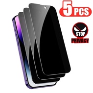 1-5Pcs Anti Spy Tempered Glass for Apple 7 8 Plus SE 2022 Privacy Screen Protector IPhone 14 11 Pro XS Max X XR 13 12 Mini Film