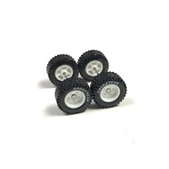 Z202 Tayar Getah Rubber Wheels 1/64 Hotwheels Fifteen52 Turbomac Good Year 4x4 OFFROAD White Long Ax