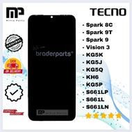 LCD TOUCHSCREEN TECNO SPARK 8C 9T/ 9 VISION 3/ KG5K/ KG5J/ KG5Q/ KH6/ KG5P/ S661LP/ S661L/ S661LN BP