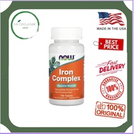 NOW Foods Iron Complex 100 Tablets