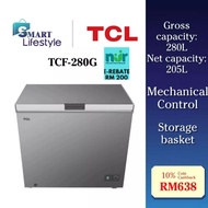 《SEDA》TCL 5 Star Chest Freezer 280L TCF-280G