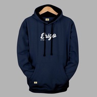 Men's and Women's Navy Fleece Premium Hoodie Erigo Premium Distro Sweater