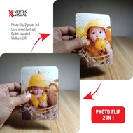 Photo Flip Lenticular 3R [Custom Photo]