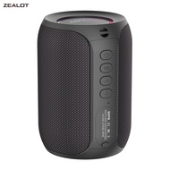 [Singapore In Stock]ZEALOT S32PRO Portable Bluetooth 5.2 Speaker Outdoor Waterproof Wireless TWS Min