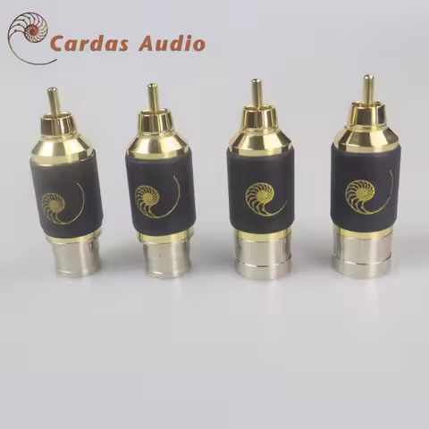 1pair CARDAS Original Lossless audio quality RCA male switch to XLR balance plug 3 pin XLR male&fema