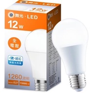 舞光12W LED燈泡-黃光 LED-E2712WR6