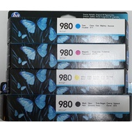 HP 980 Black Original Ink Cartridge, D8J10A /Cyan D8J07A/Magenta D8J08A/Yellow D8J09A