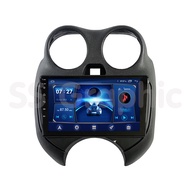 ส่งฟรี จอแอนดรอย นิสสัน มาร์ช แรม 2 รอม 32 NISSAN MARCH แอร์กลม 9นิ้ว ปลั๊กตรงรุ่น เครื่องเสียงรถยน