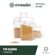 Ecowin Storage Jar Baby Milk Powder Jar Dengan Mengukur Piala Dimeteraikan Kelembapan-Bukti