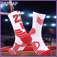 SAPNAP Soccer Sock Cotton Breathable Professional Non-Slip
