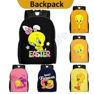 Tweety Bird  Backpack Outdoor Travel Sports Backpack Large Capacity Student Schoolbag Laptop Casual 