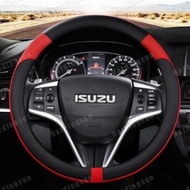All Model Isuzu Leather Penutup Stereng Steering Wheel Cover Fit DMax MUX Ertiga APV Ignis Edition i