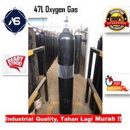 O2 / Oxygen 47L Welding & Cutting Gas / Fish Packing Oxygen / Gas Bungkus Ikan / Oxygen Mini / Tong 