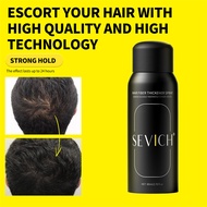 SEVICH Hair Fiber Thickener Spray Hair Buliding Waterproof Black Hair Spray