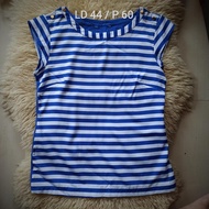 Banana Republic preloved Baju atasan wanita blue